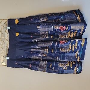 Lindy Bop NYC satin skirt